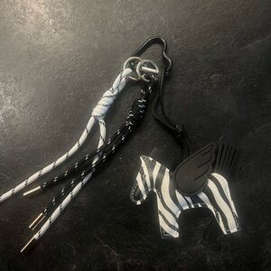 Zebra Bag Charm